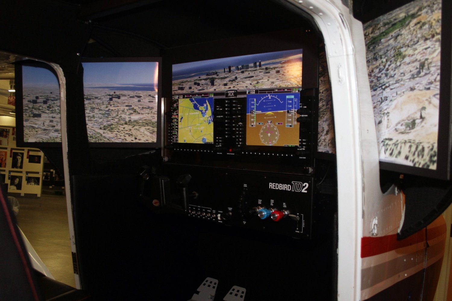 JROTC Students Create Custom Cockpit Flight Simulator
